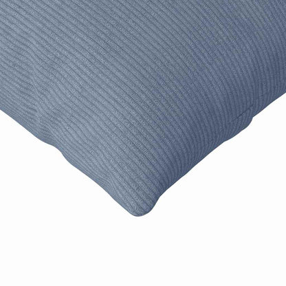 Sofa Kussens 2 pcs Blauw 145 x 40 cm Katoen Stof