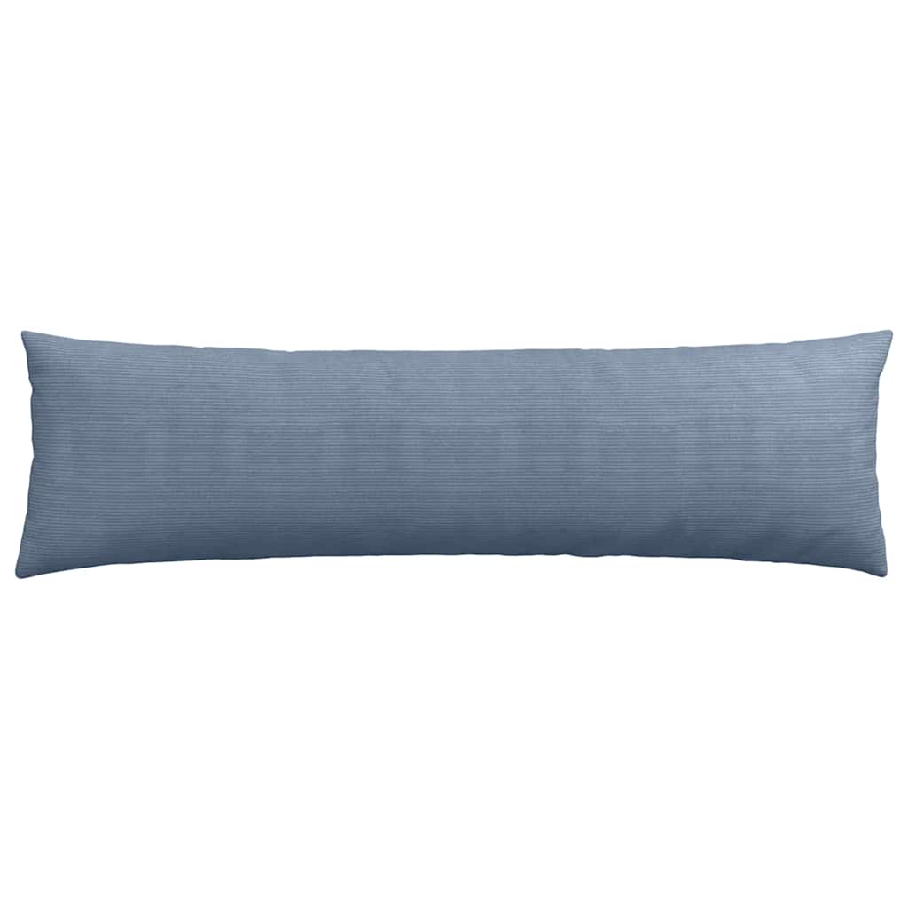 Sofa Kussens 2 pcs Blauw 145 x 40 cm Katoen Stof