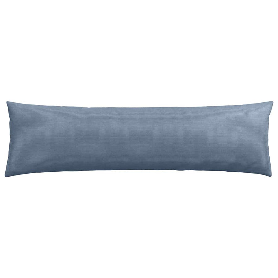 Sofa Kussens 2 pcs Blauw 145 x 40 cm Katoen Stof