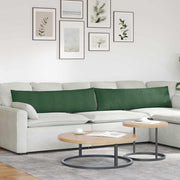 Sierkussens 2 stuks 145x40 cm donkergroen corduroy