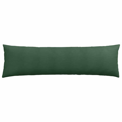 Sofa Kussens 2 pcs Donkergroen 145 x 40 cm Katoen Stof