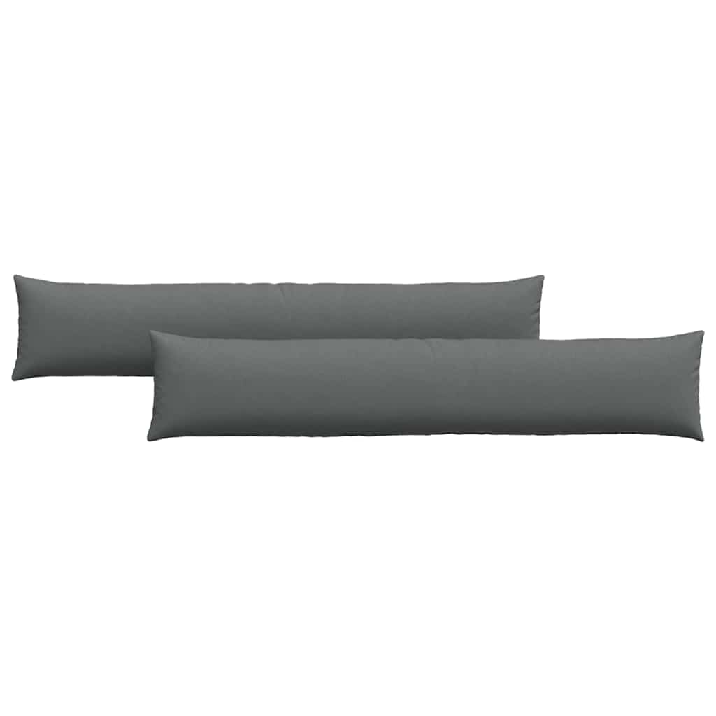 Sofa Kussens Donkergrijs Stof