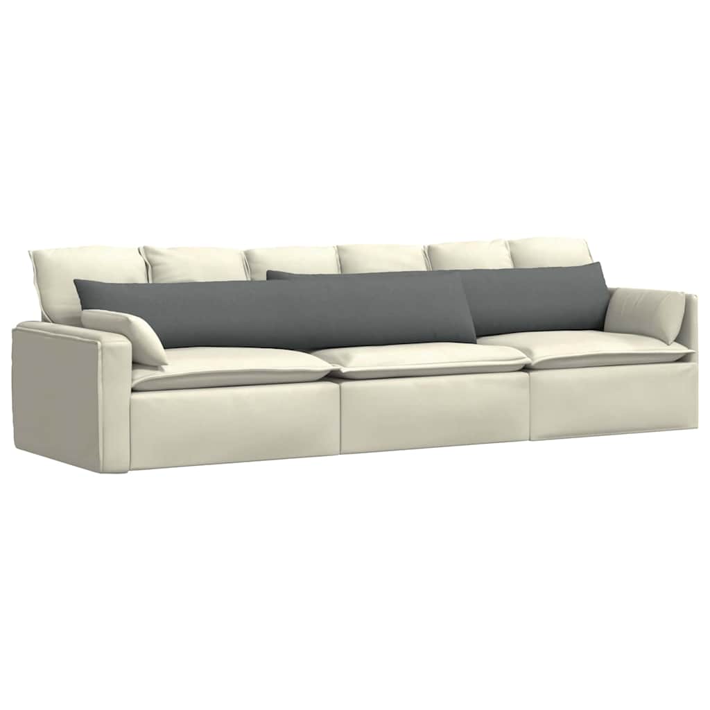 Sofa Kussens Donkergrijs Stof