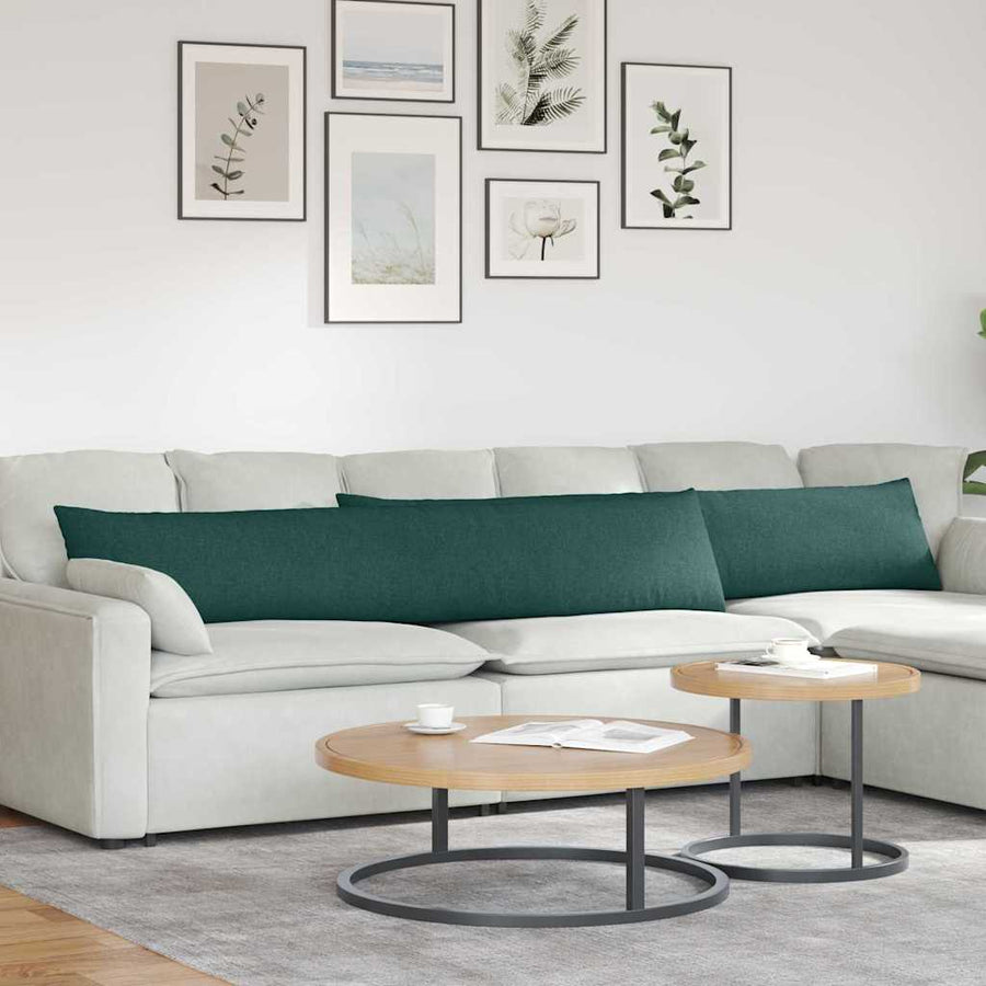 Sofa Kussens Donkergroen Stof