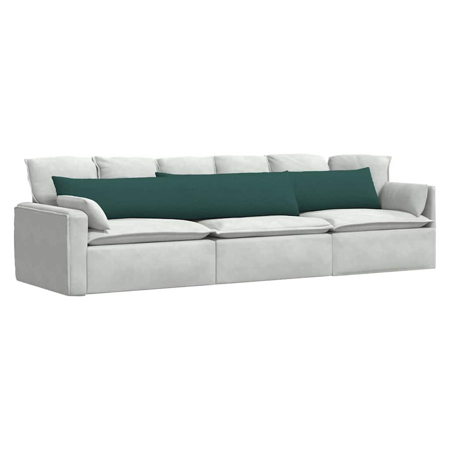 Sofa Kussens Donkergroen Stof