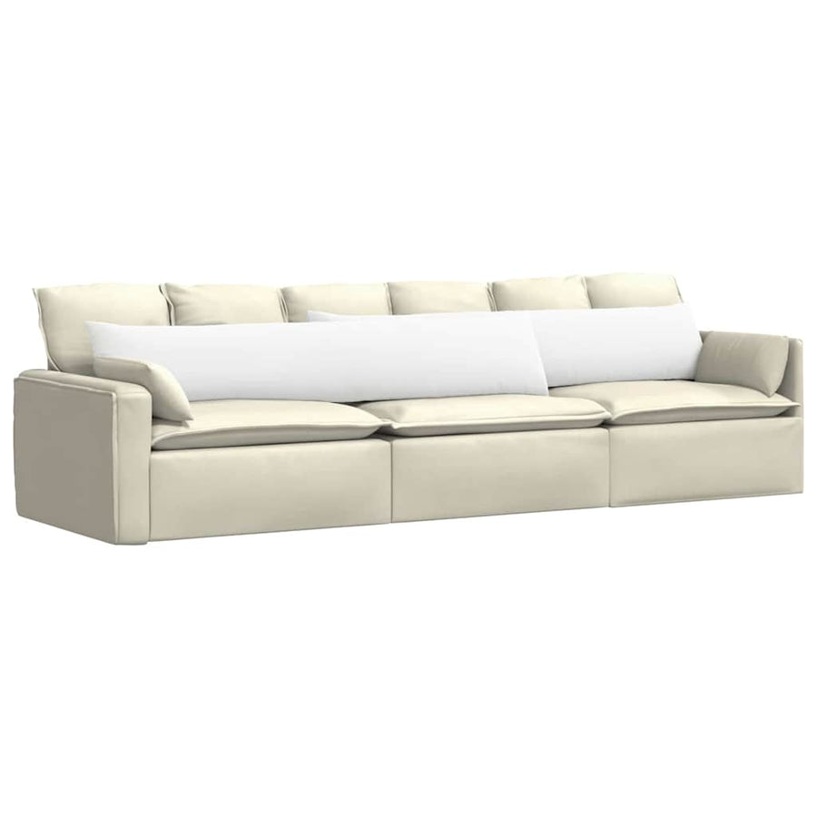 Sofa Kussens Wit Stof