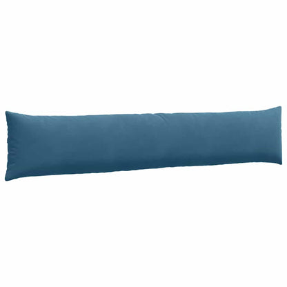 Sofa Kussens 2 pcs Blauw 200 x 40 cm Katoen Stof