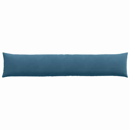 Sofa Kussens 2 pcs Blauw 200 x 40 cm Katoen Stof