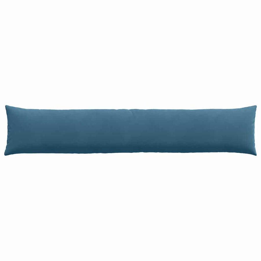 Sofa Kussens 2 pcs Blauw 200 x 40 cm Katoen Stof