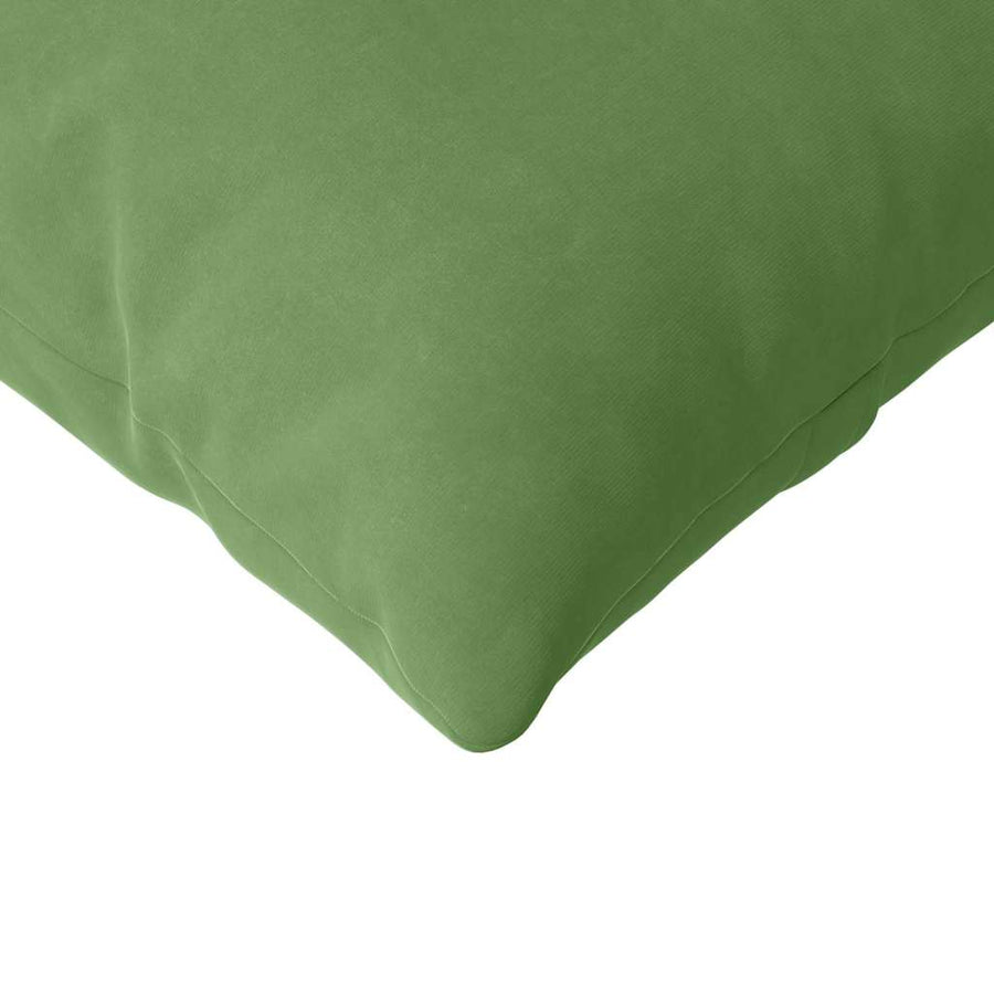 Sofa Kussens 2 pcs Lichtgroen 200 x 40 cm Katoen Stof