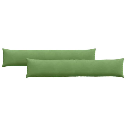 Sofa Kussens 2 pcs Lichtgroen 200 x 40 cm Katoen Stof