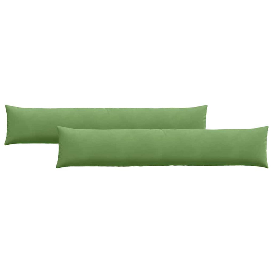 Sofa Kussens 2 pcs Lichtgroen 200 x 40 cm Katoen Stof