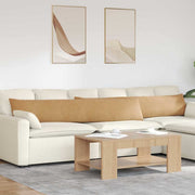 Sofakussens 2 stuks 200x40x20 cm bruin corduroy