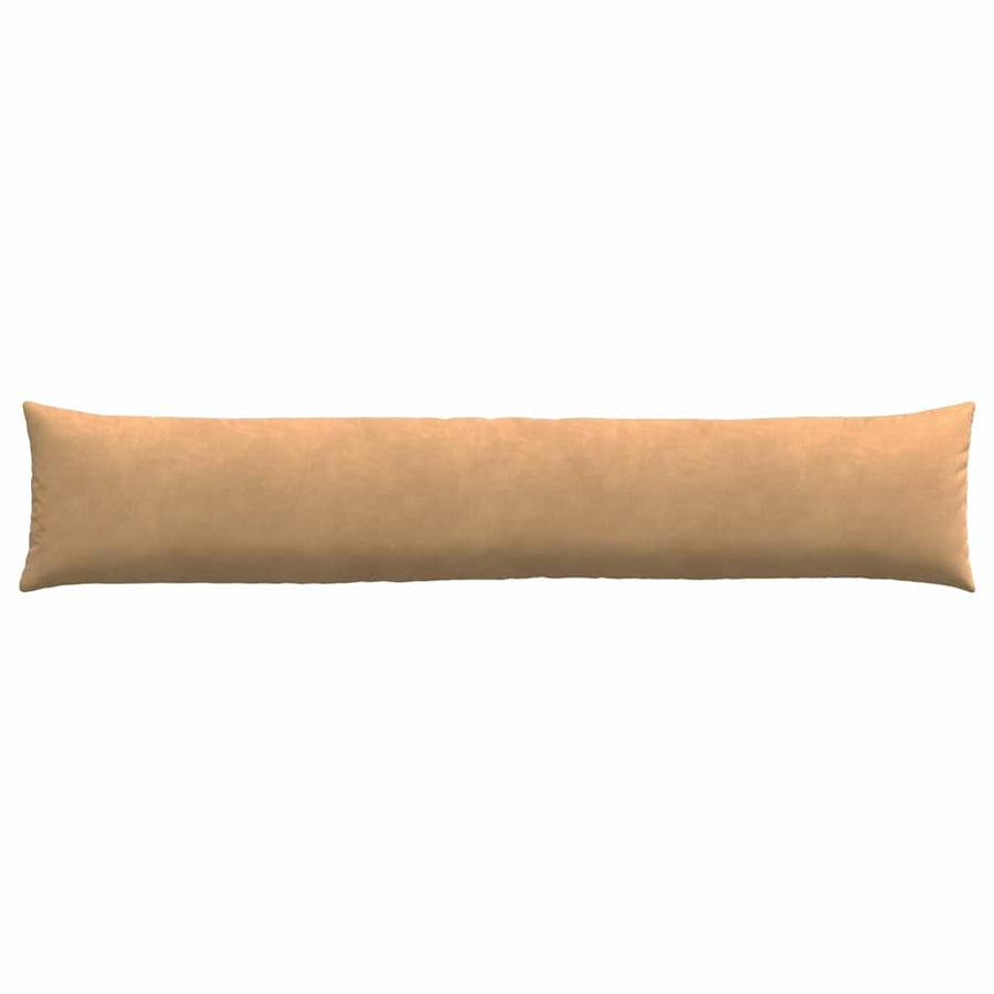 Sofa Kussens 2 pcs Bruin 200 x 40 cm Katoen Stof