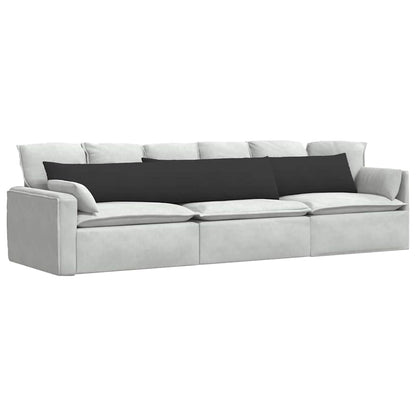 Sofa kussens Zwart Stof