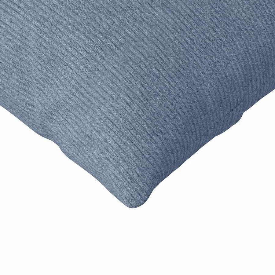 Sofa Kussens 2 pcs Blauw 200 x 40 cm Katoen Stof