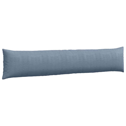 Sofa Kussens 2 pcs Blauw 200 x 40 cm Katoen Stof
