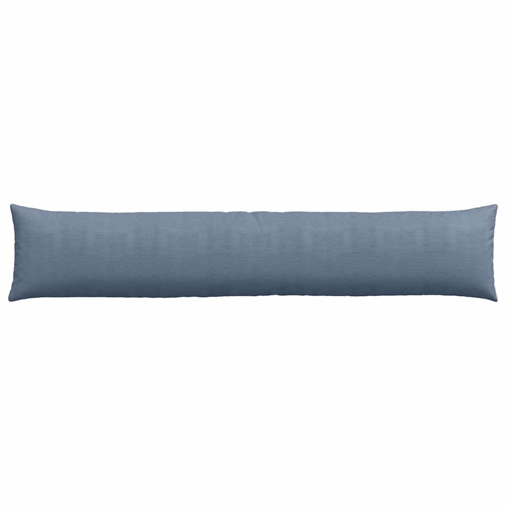 Sofa Kussens 2 pcs Blauw 200 x 40 cm Katoen Stof