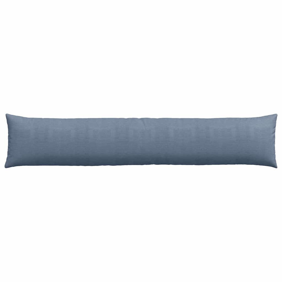 Sofa Kussens 2 pcs Blauw 200 x 40 cm Katoen Stof