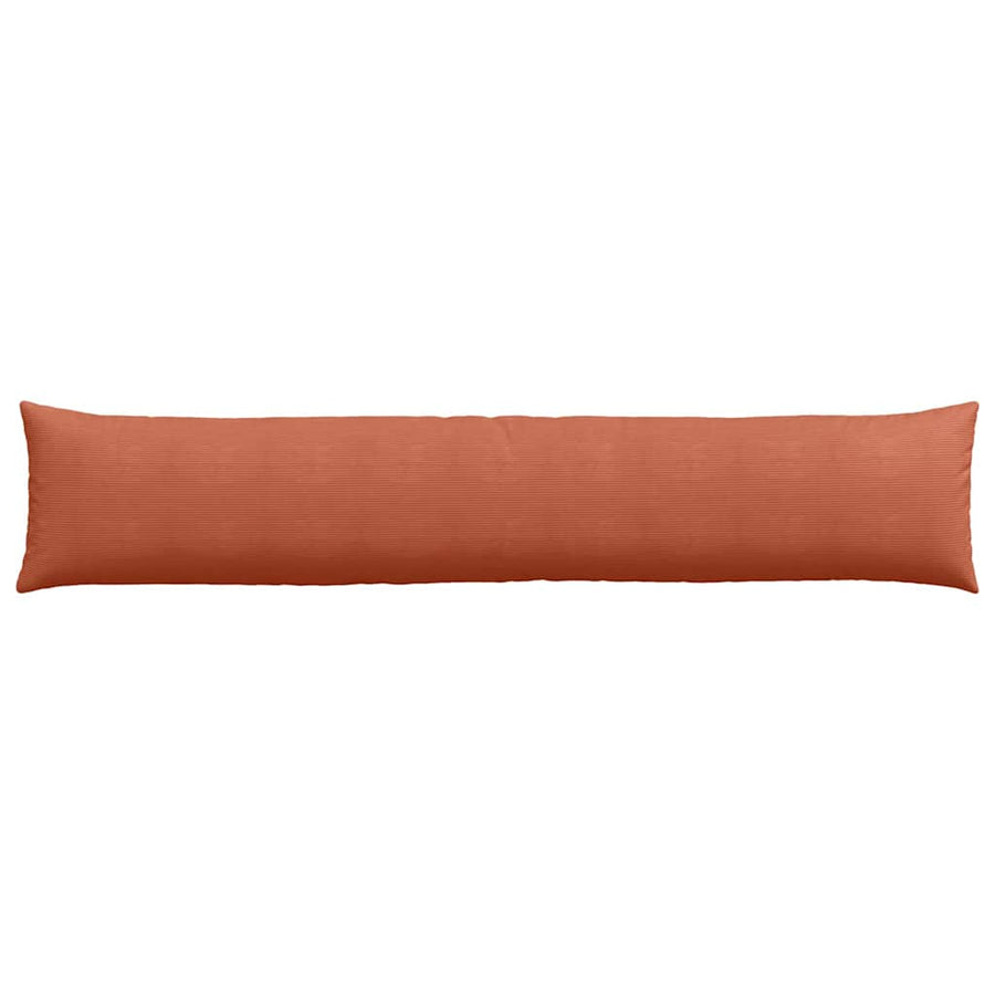 Sofa Kussens 2 pcs Rood-oranje 200 x 40 cm Katoen Stof