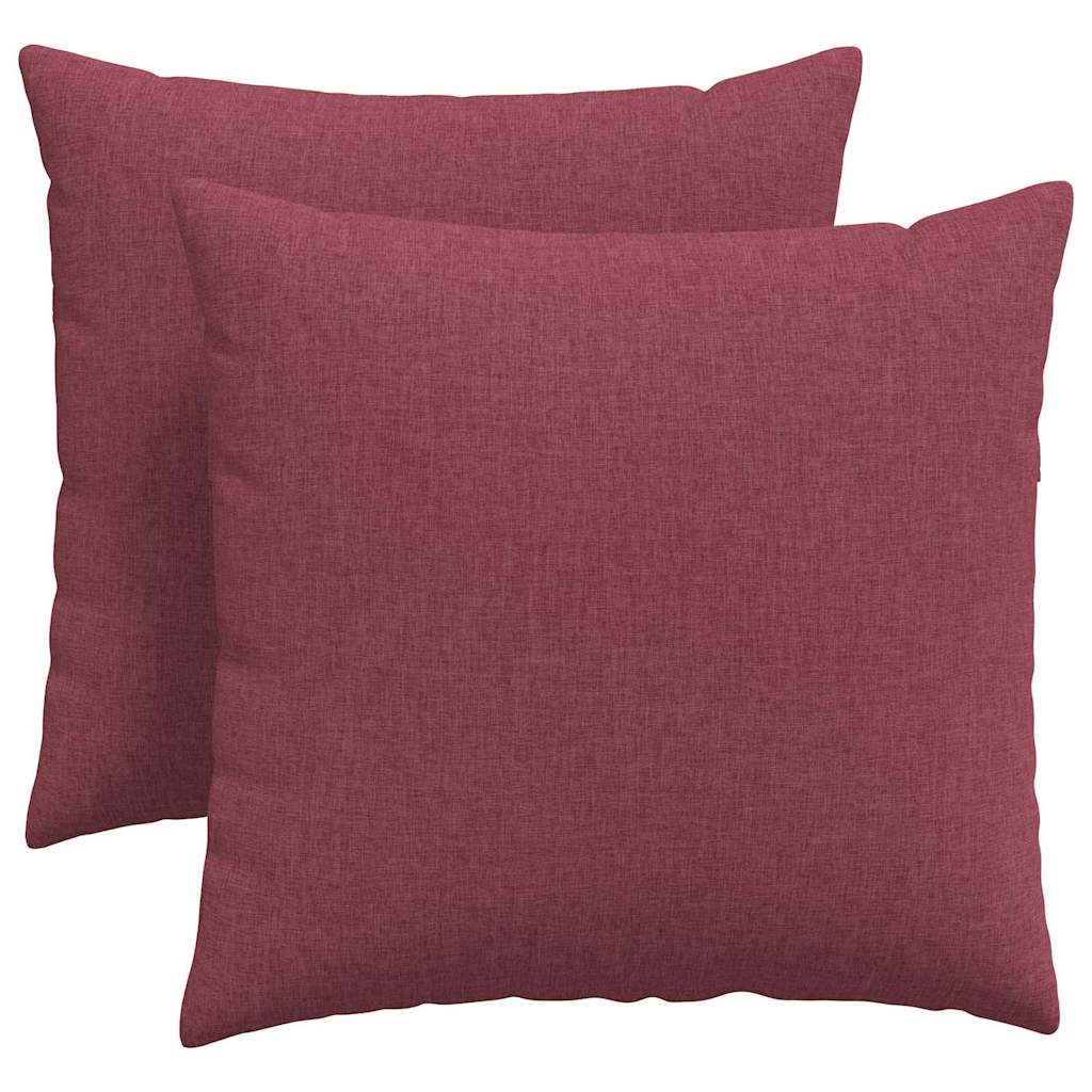 Sofa Kussens Wijnrood Stof