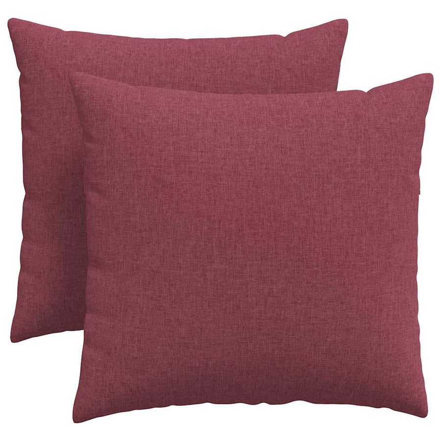 Sofa Kussens Wijnrood Stof