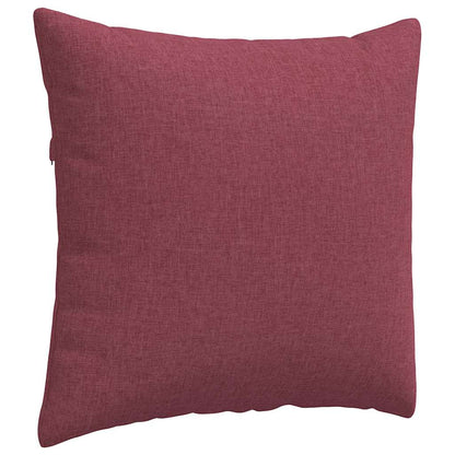 Sofa Kussens Wijnrood Stof