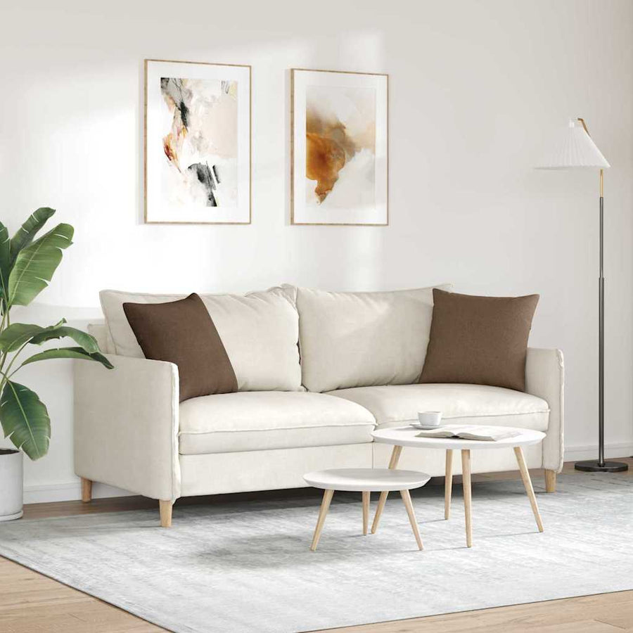 Sofa Kussens Bruin Stof
