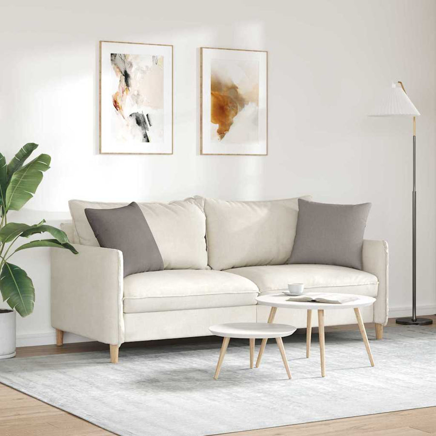 Sofa Kussens Taupe Stof