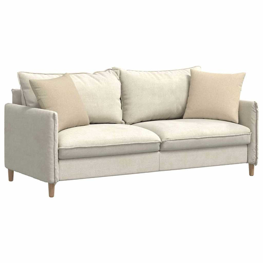 Sofa Kussens Crème Stof