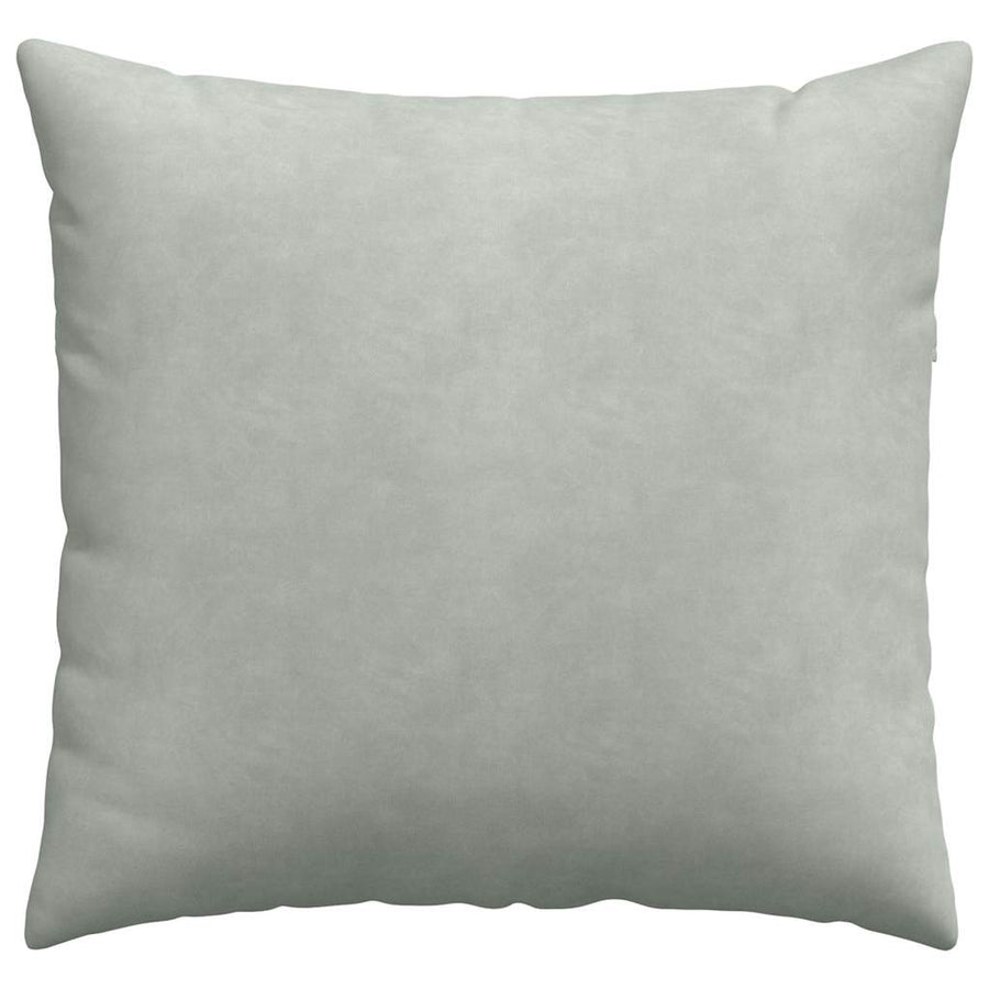 Sofa Kussens 2 pcs Lichtgrijs 45 x 45 cm Katoen Stof