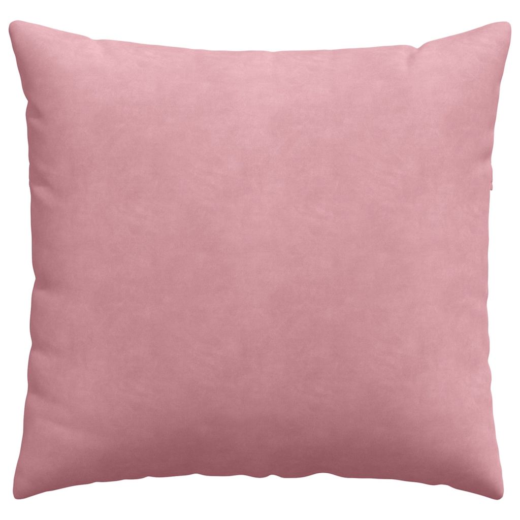 Sofa Kussens 2 pcs Roze 45 x 45 cm Katoen Stof