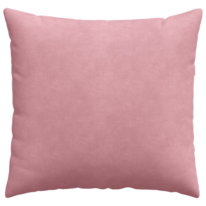 Sofa Kussens 2 pcs Roze 45 x 45 cm Katoen Stof
