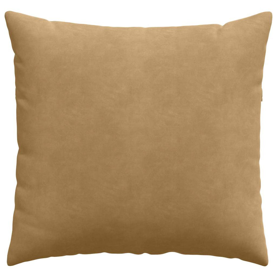 Sofa Kussens 2 pcs Bruin 45 x 45 cm Katoen Stof