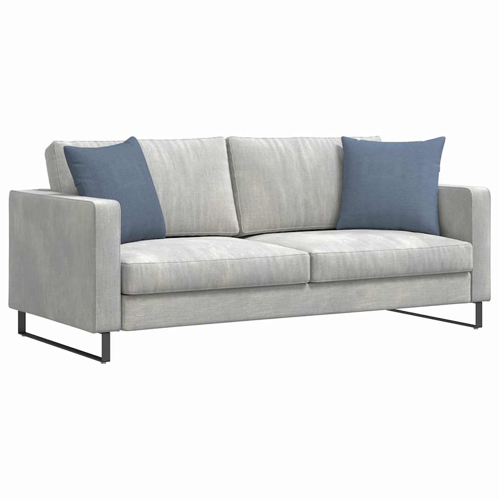 Sofa Kussens 2 pcs Blauw 45 x 45 cm Katoen Stof