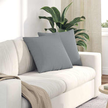 Sofa Kussens Lichtgrijs Stof