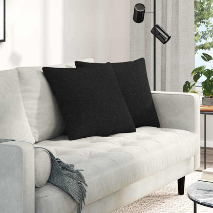 Sofa Kussens Zwart Stof