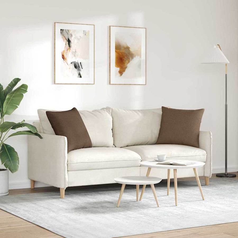 Sofa Kussens Bruin Stof