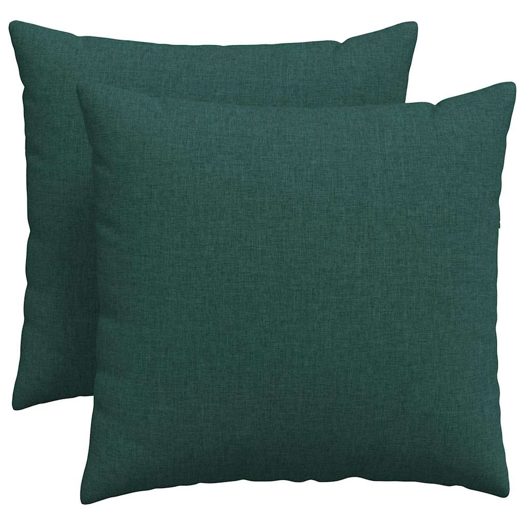 Sofa Kussens Donkergroen Stof