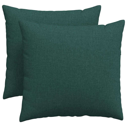 Sofa Kussens Donkergroen Stof