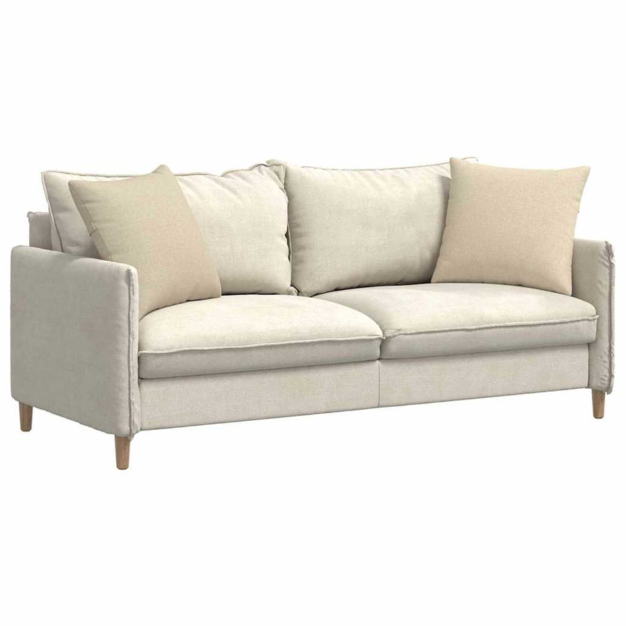 Sofa Kussens Crème Stof