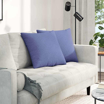 Sofa Kussens Blauw Stof