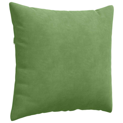 Sofa Kussens 2 pcs Lichtgroen 50 x 50 cm Katoen Stof