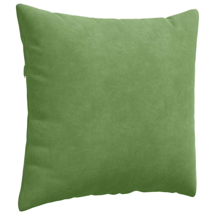 Sofa Kussens 2 pcs Lichtgroen 50 x 50 cm Katoen Stof