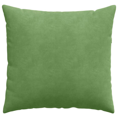 Sofa Kussens 2 pcs Lichtgroen 50 x 50 cm Katoen Stof