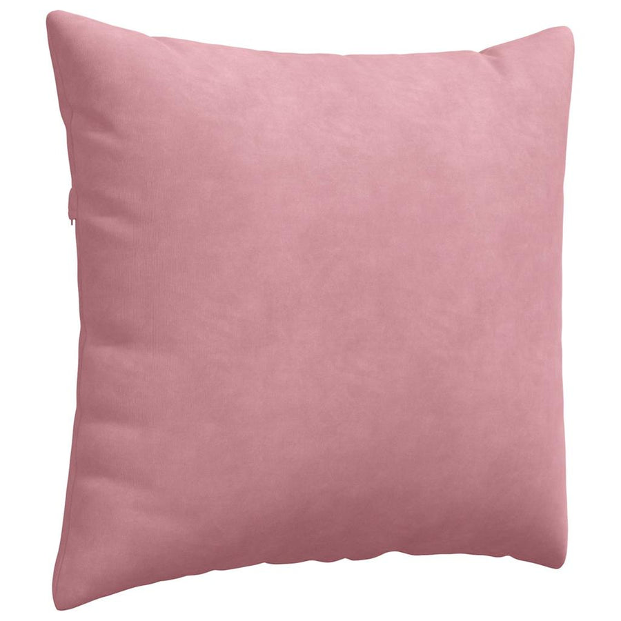 Sofa Kussens 2 pcs Roze 50 x 50 cm Katoen Stof
