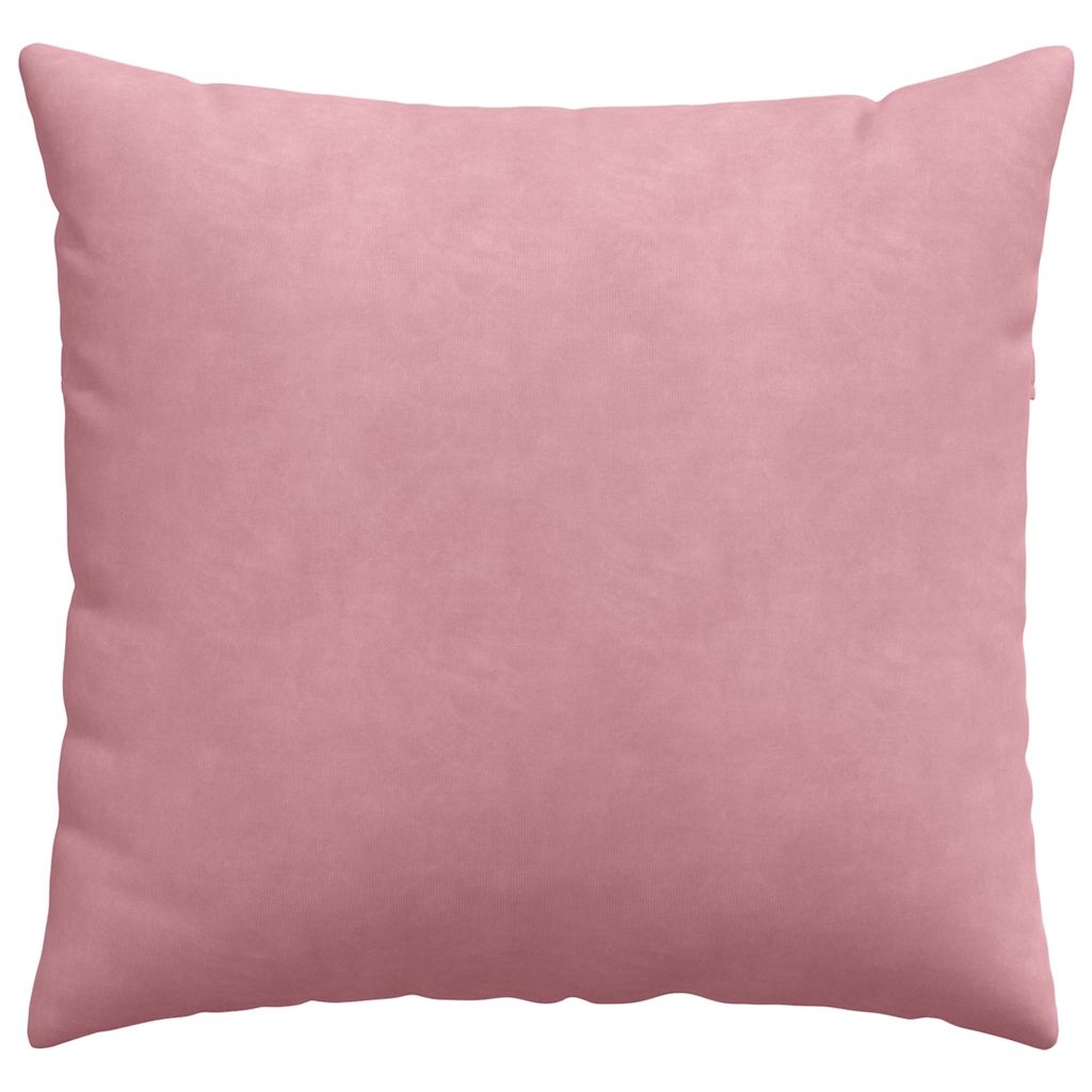 Sofa Kussens 2 pcs Roze 50 x 50 cm Katoen Stof