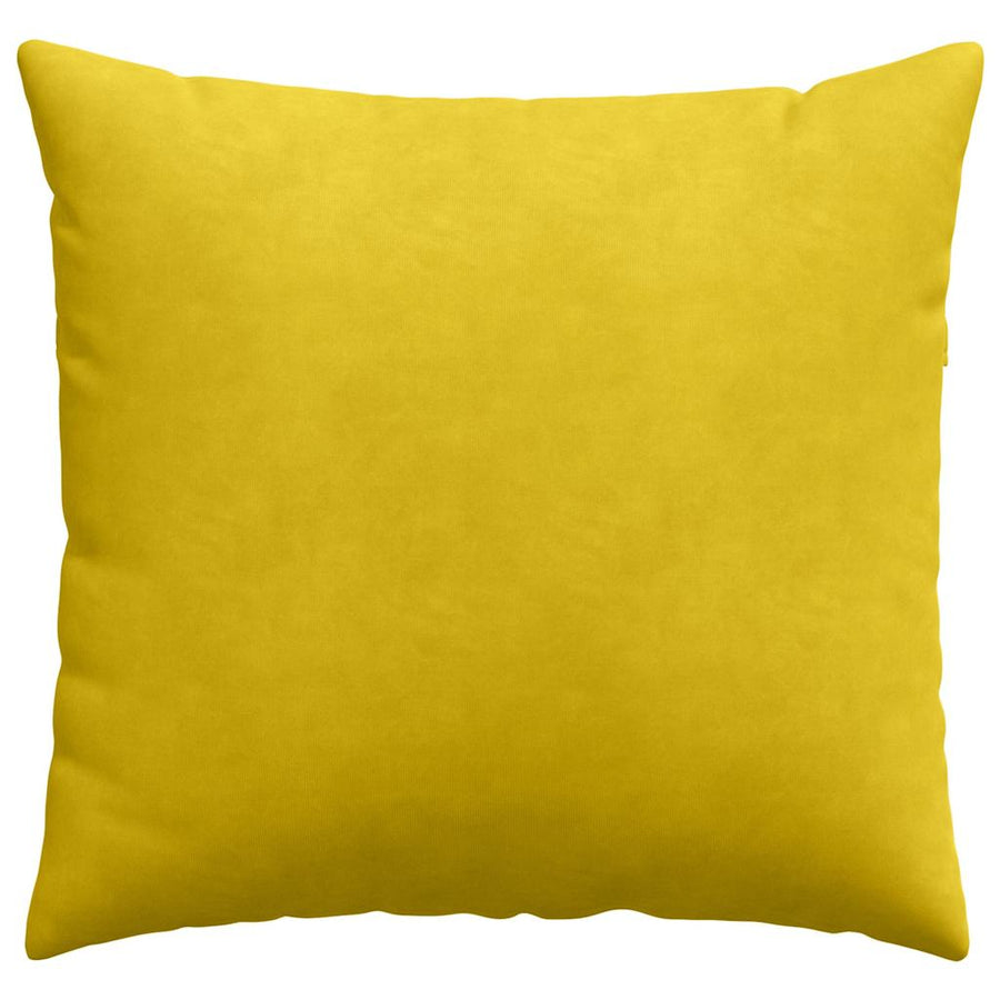 Sofa Kussens 2 pcs Geel 50 x 50 cm Katoen Stof