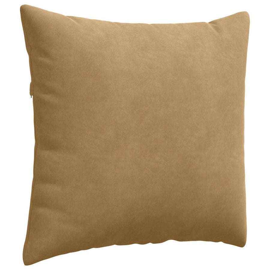 Sofa Kussens 2 pcs Bruin 50 x 50 cm Katoen Stof