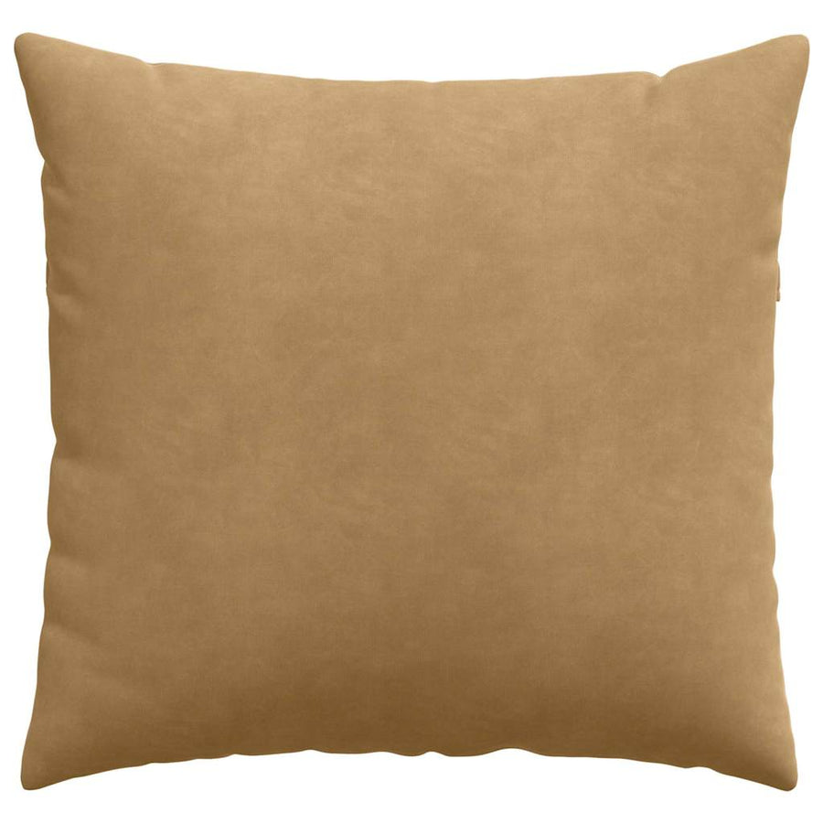 Sofa Kussens 2 pcs Bruin 50 x 50 cm Katoen Stof